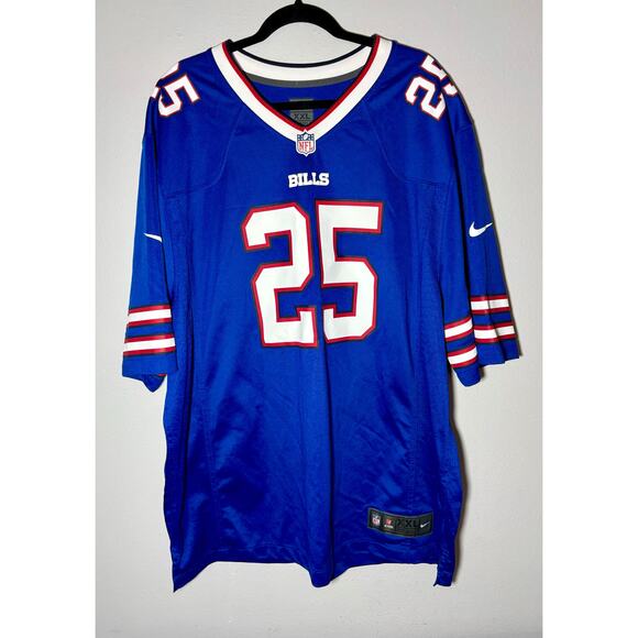 Buffalo Bills LeSean “Shady” McCoy #25 Blue Nike On Field Jersey Sz XXL - Picture 1 of 13